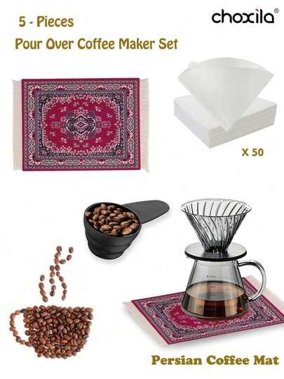 طقم تقطير v60