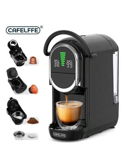 ماكينة إسبريسو 19 بار للقهوة الساخنة والباردة